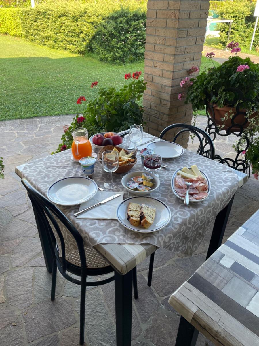 La colazione di AGRITURISMO AL BUTTASELLA