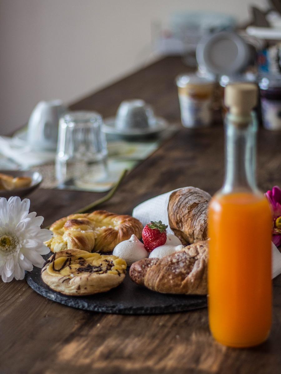 La colazione di B&B IL RUSTICO