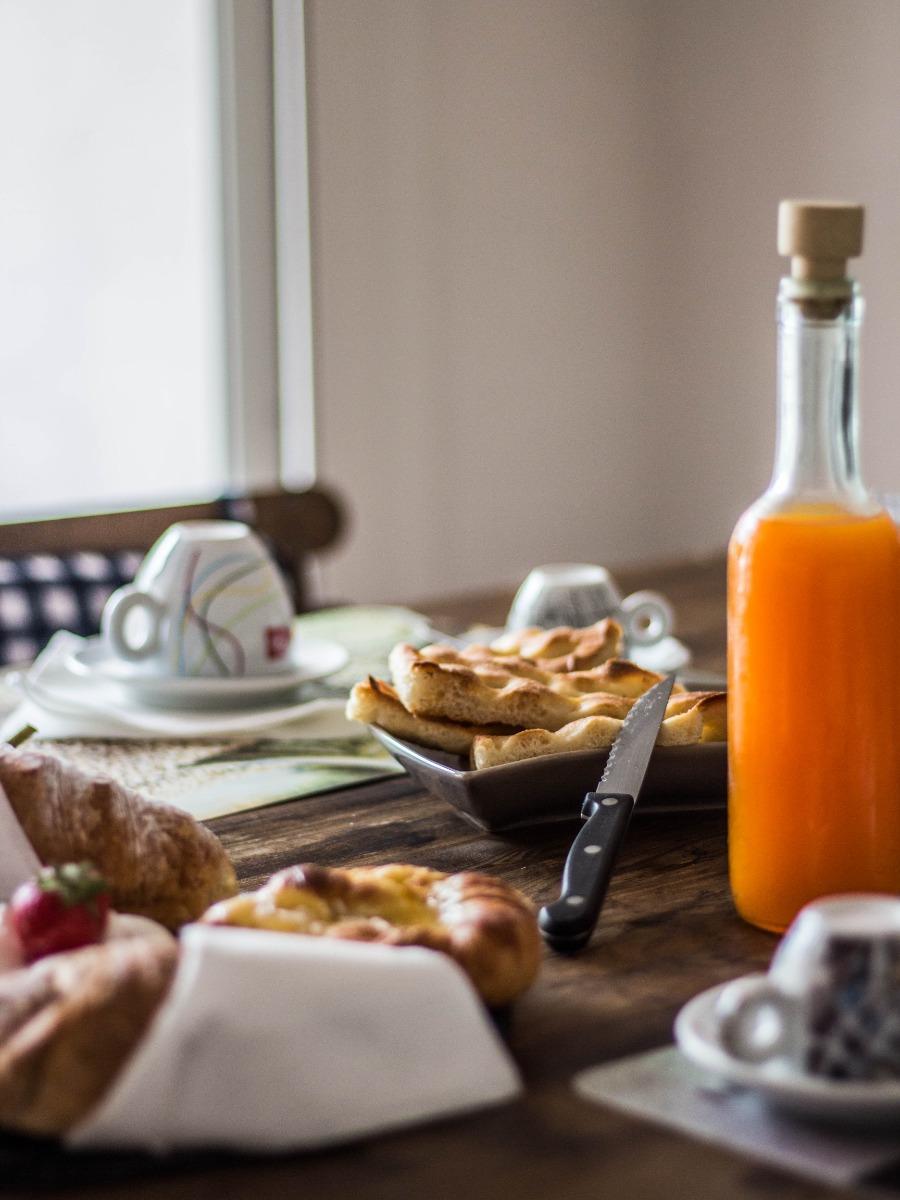 La colazione di B&B IL RUSTICO