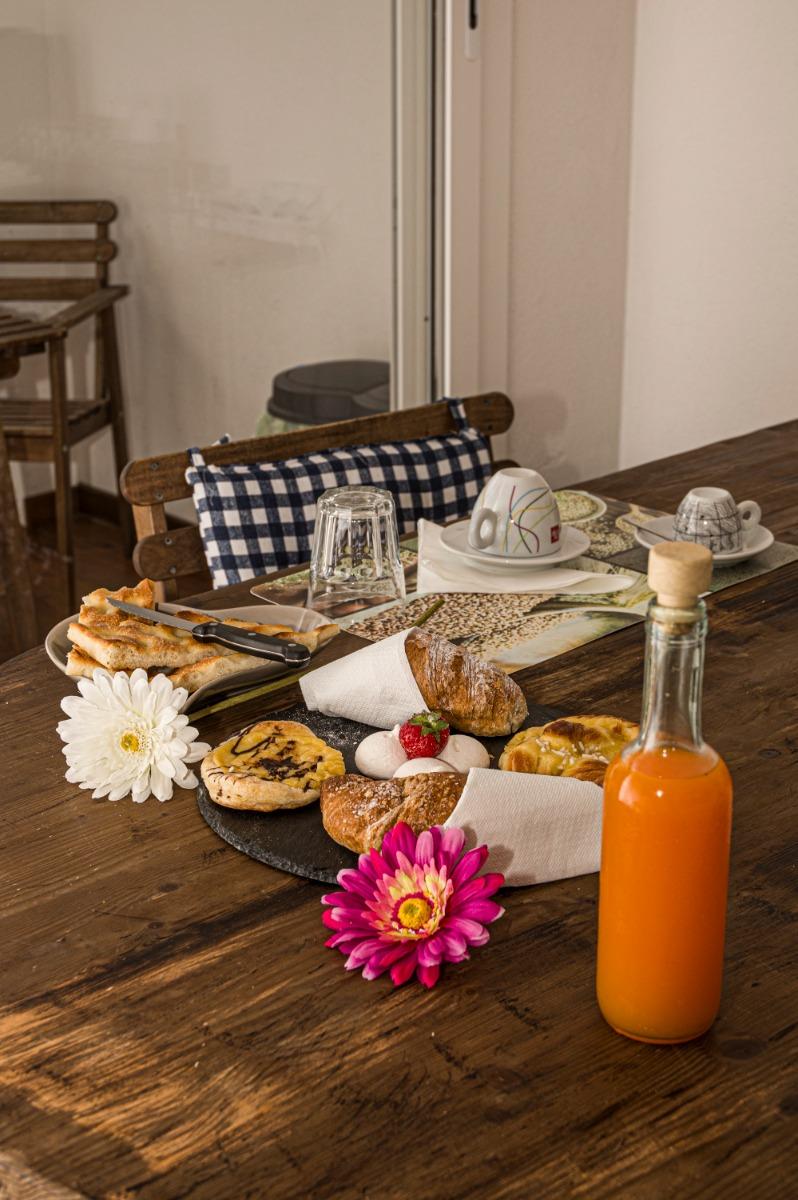 La colazione di B&B IL RUSTICO