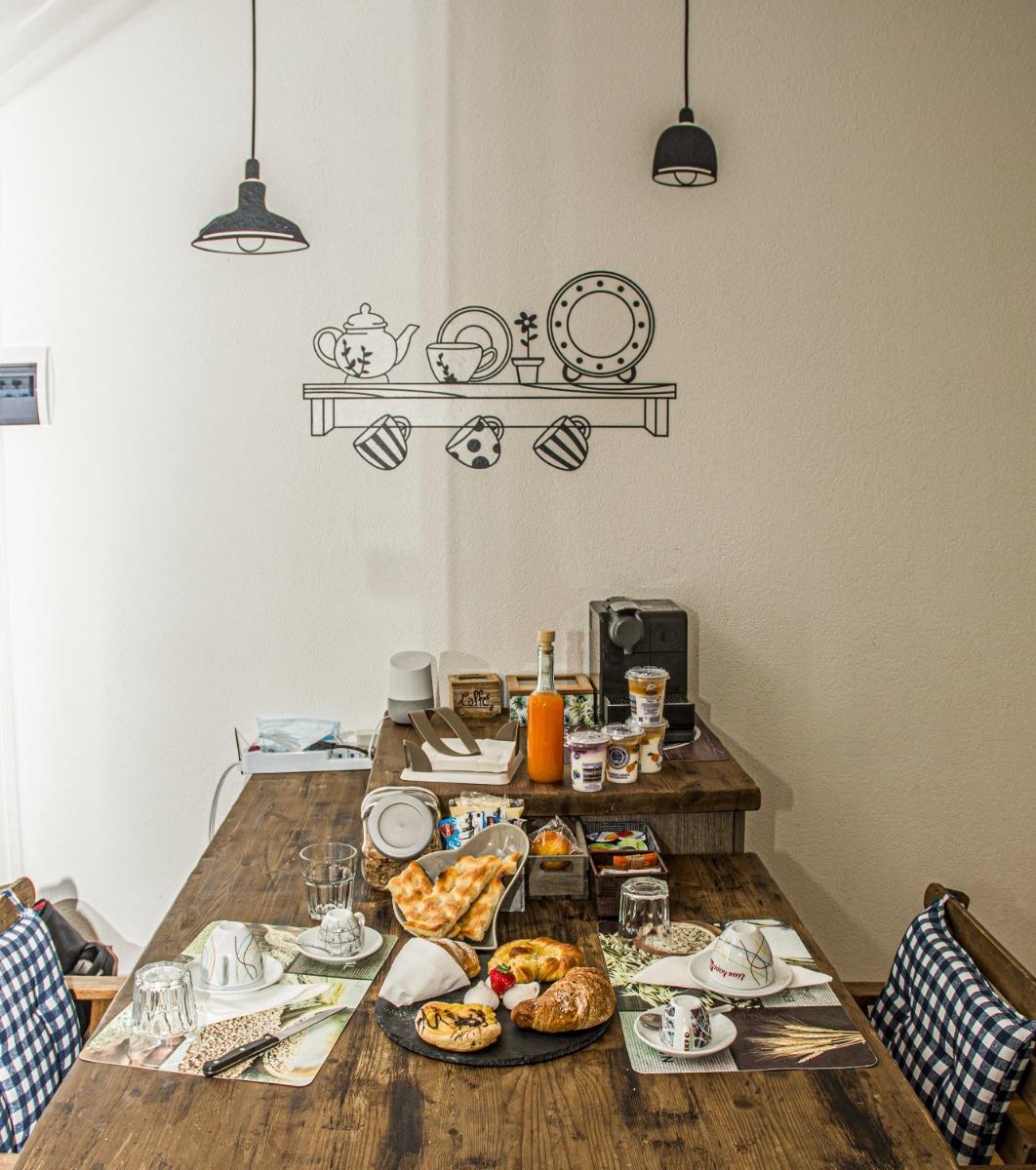 La colazione di B&B IL RUSTICO