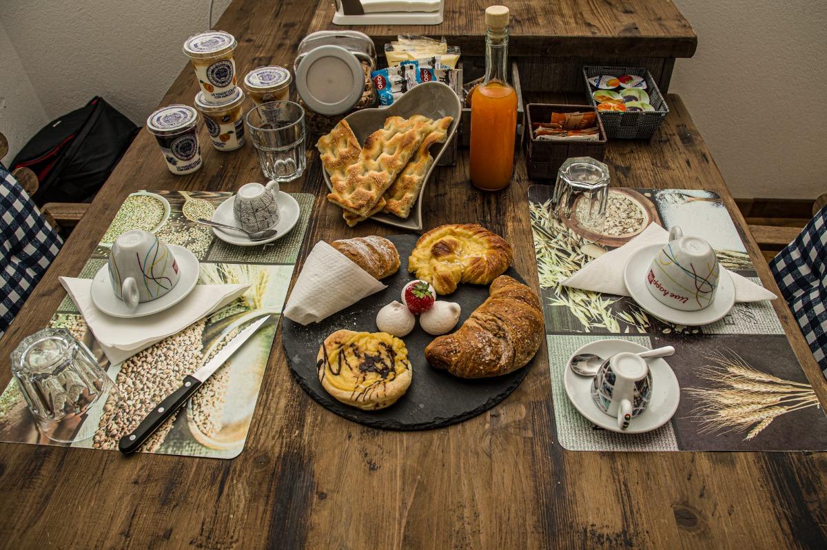 La colazione di B&B IL RUSTICO