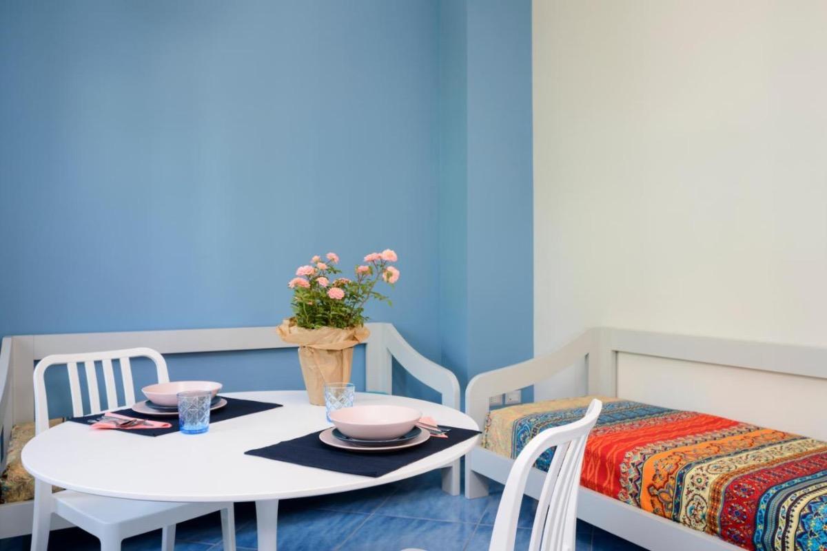 letti singoli, soggiorno