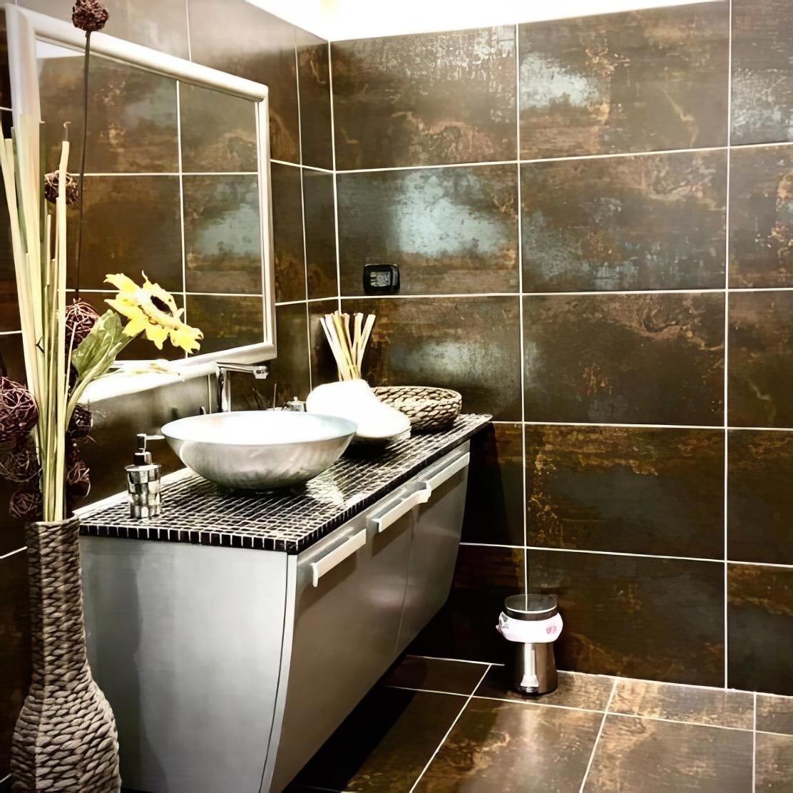 Appartamento con giardino Bagno