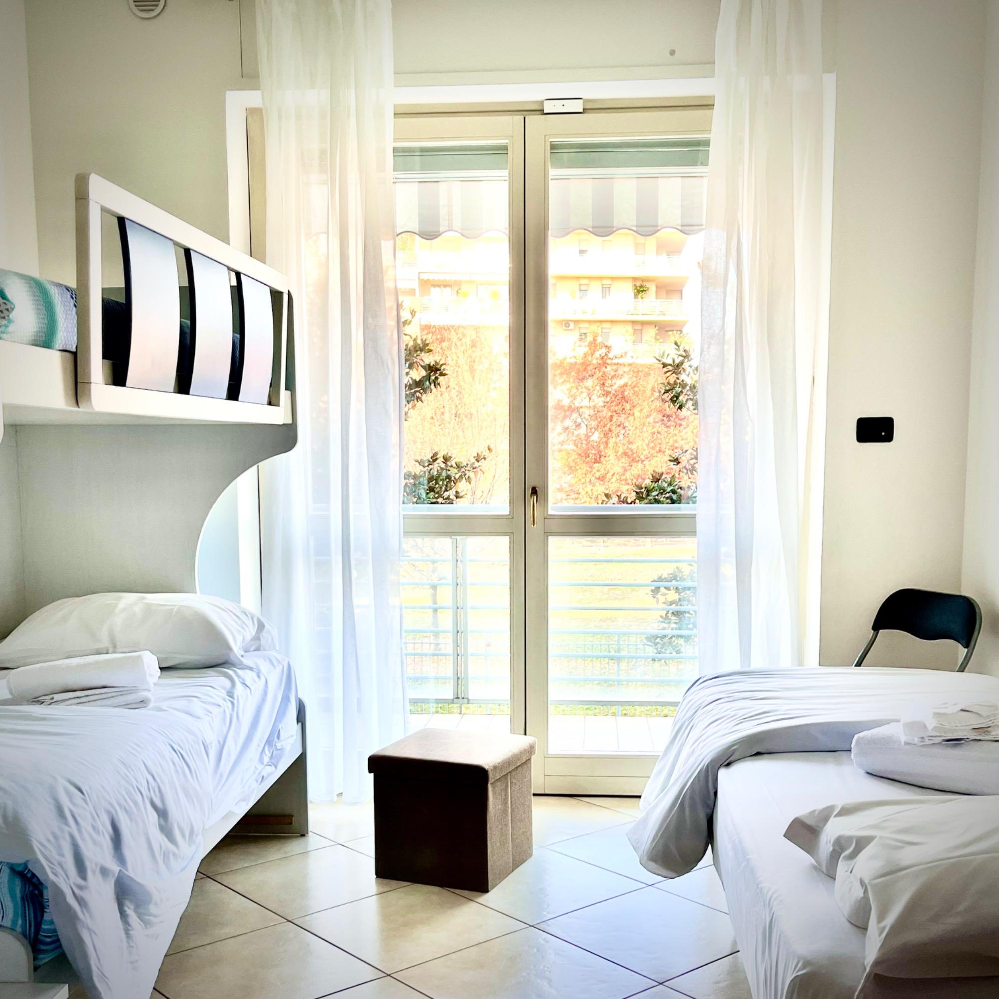 Appartamento con terrazzo camera