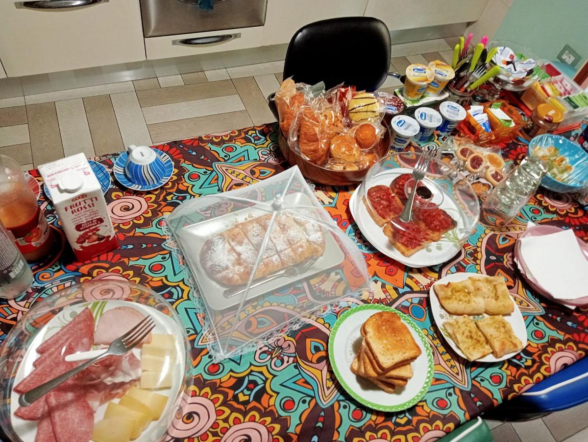La colazione di CASA DEL GIRAMONDO B&B