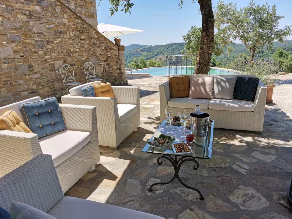 Outdoor relaxation area