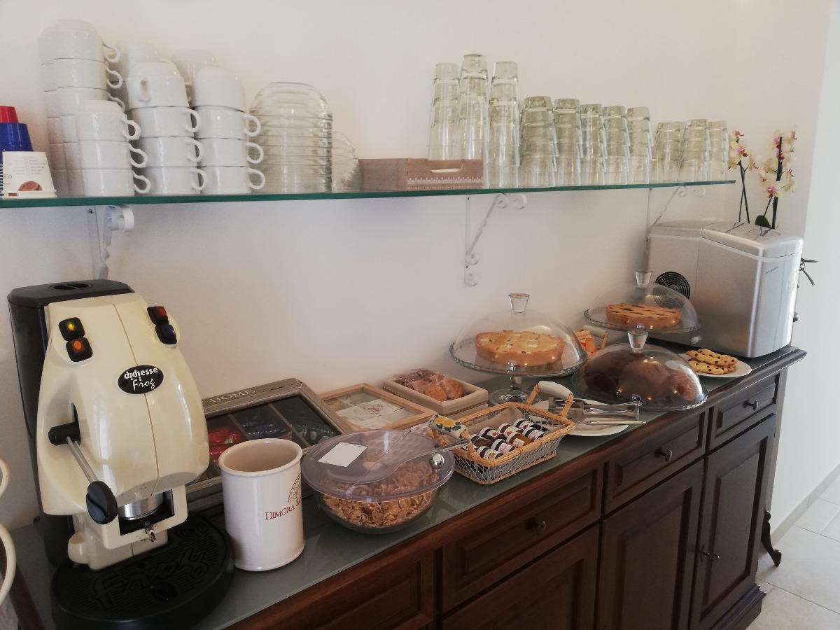 La colazione di DIMORA SAN QUIRICO