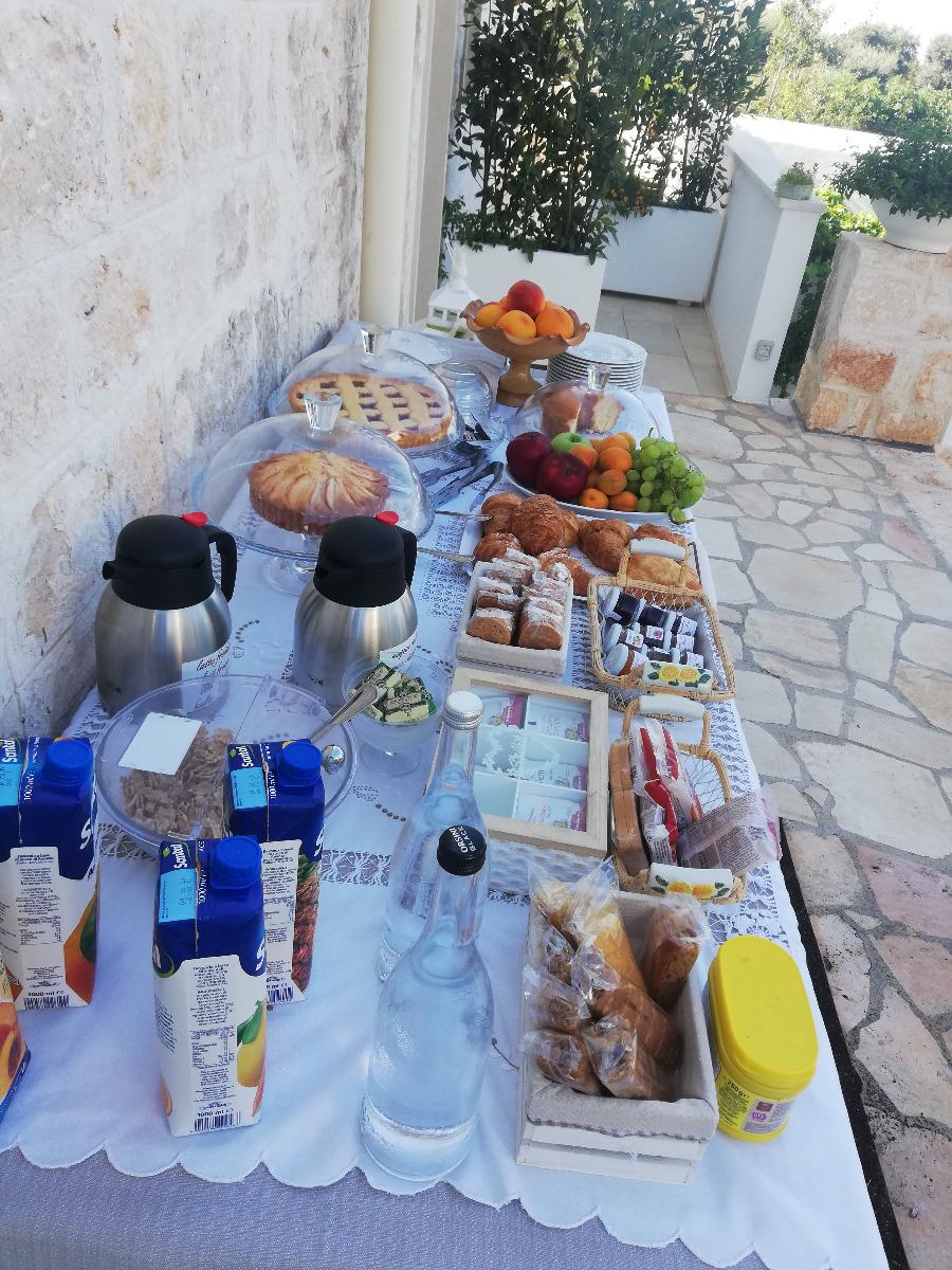 La colazione di DIMORA SAN QUIRICO