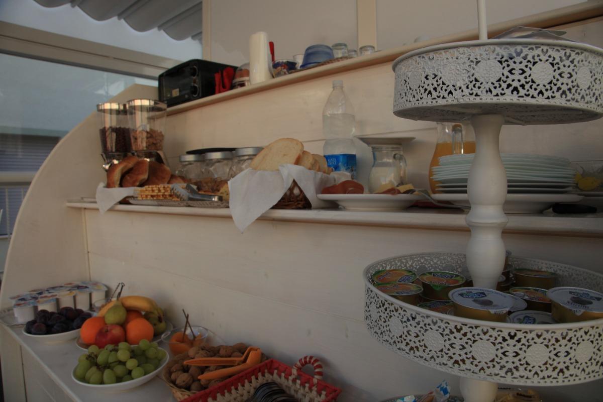La colazione di NEW PESCARA CITY B&B