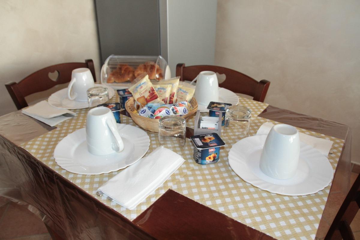 La colazione di B&B OASI DI MAMMA CLARA