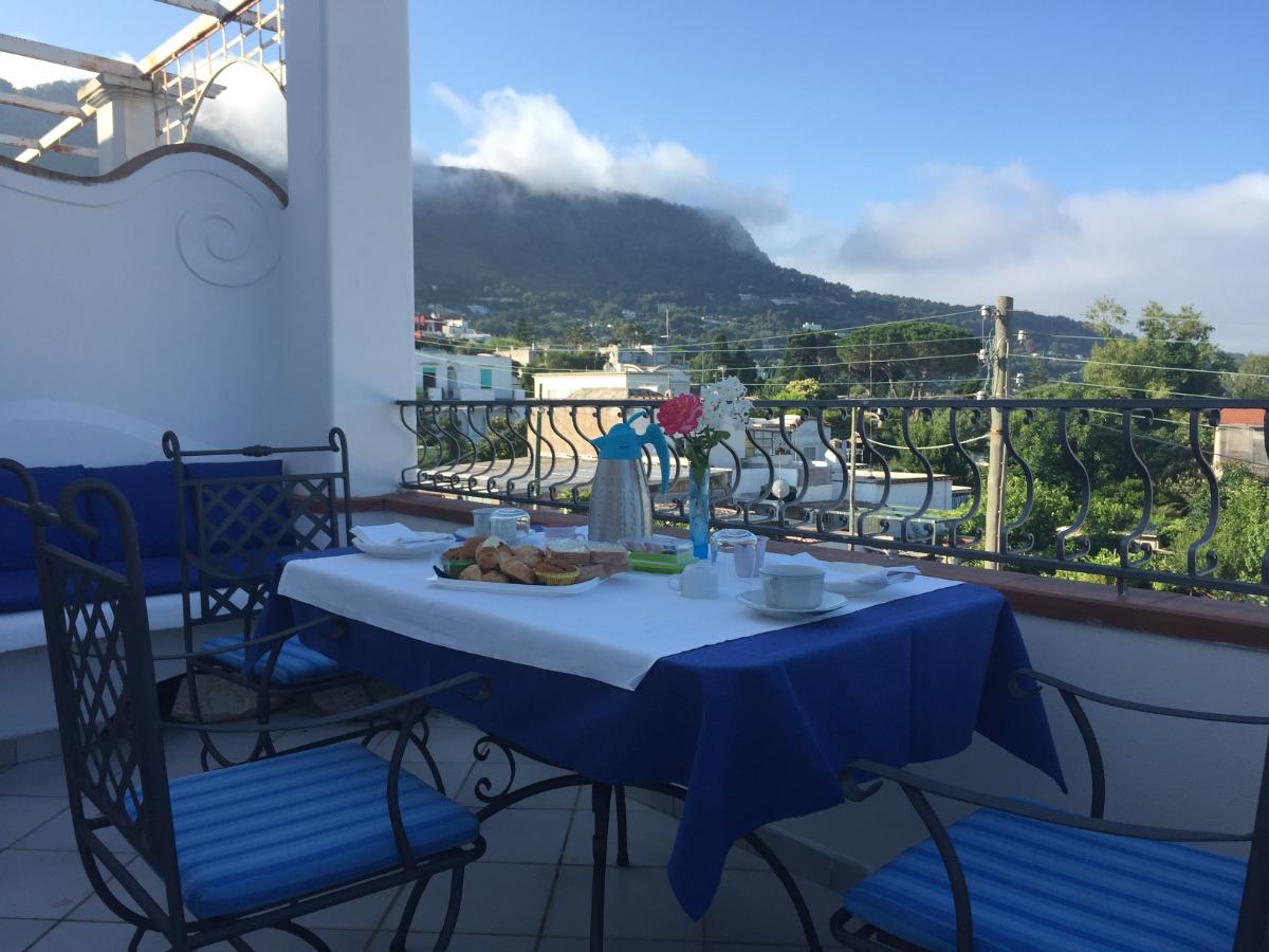 La colazione di LA NINFA DI CAPRI