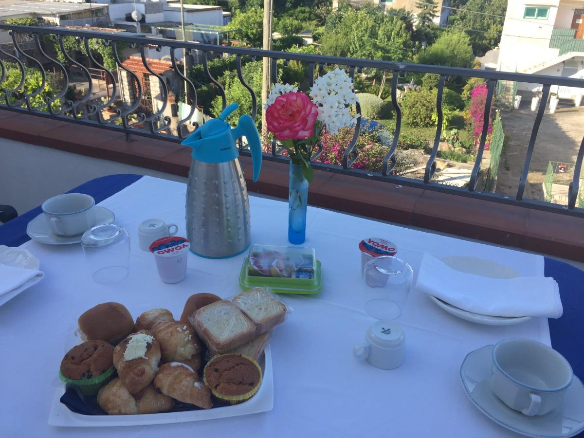 La colazione di LA NINFA DI CAPRI