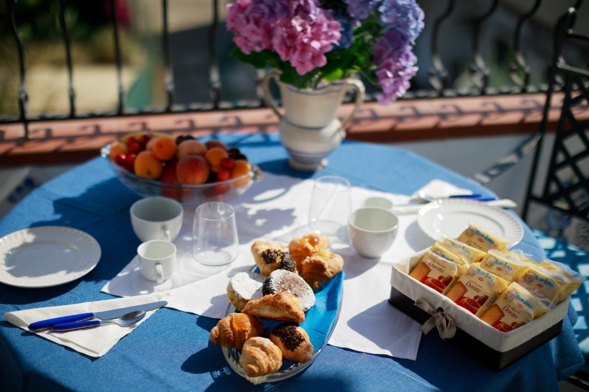La colazione di LA NINFA DI CAPRI