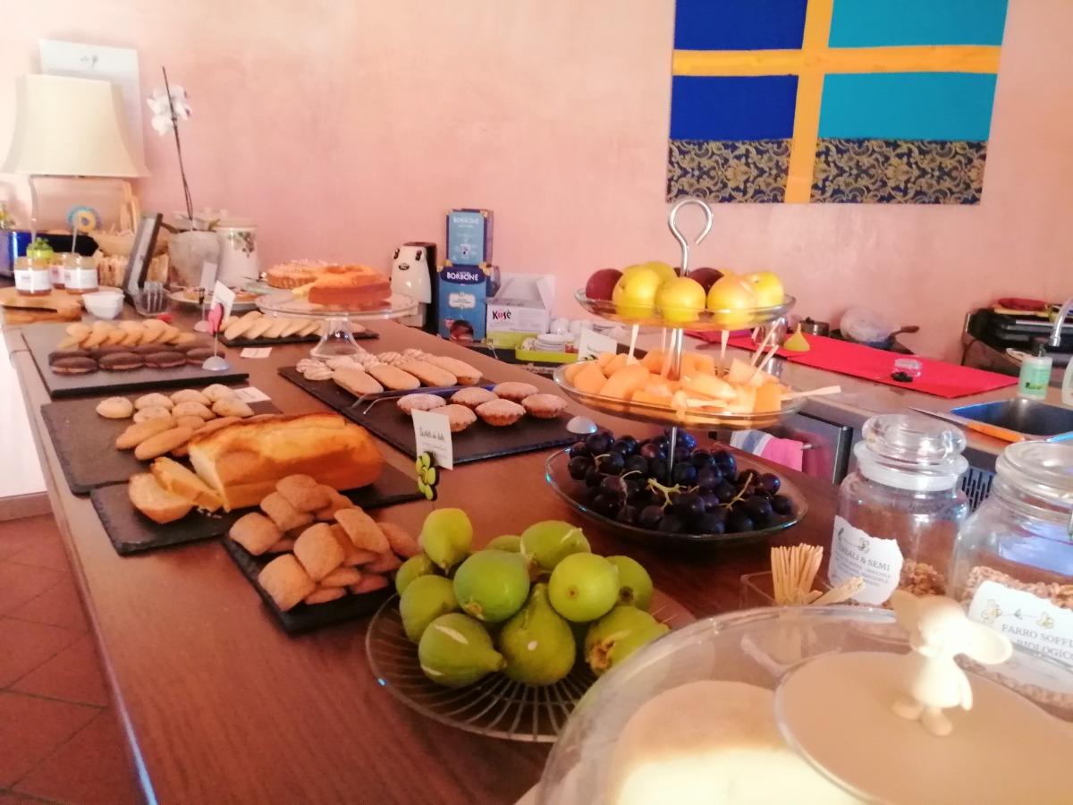 La colazione di ALIAJAZZ GREEN B&B