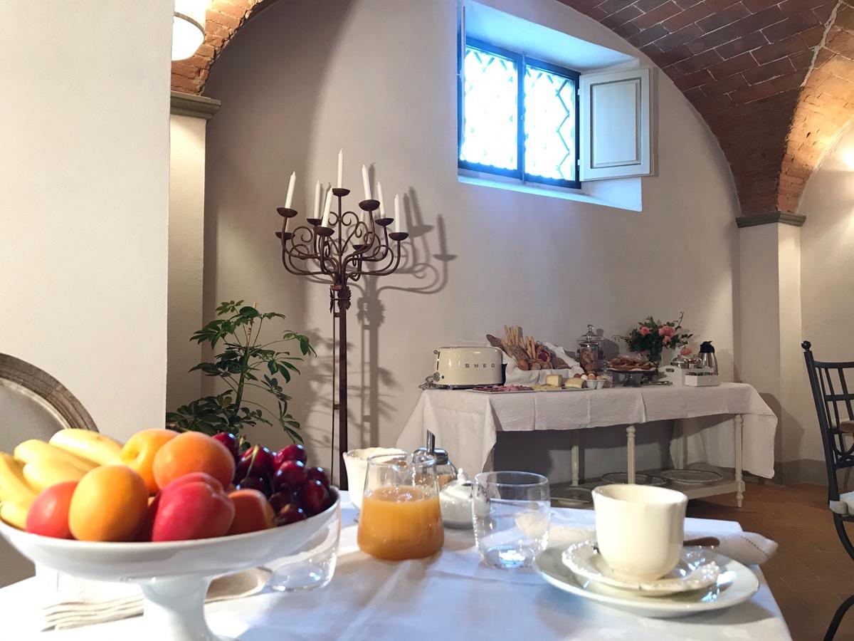 La colazione di COUNTRY B&B VILLA DI CORNIOLA