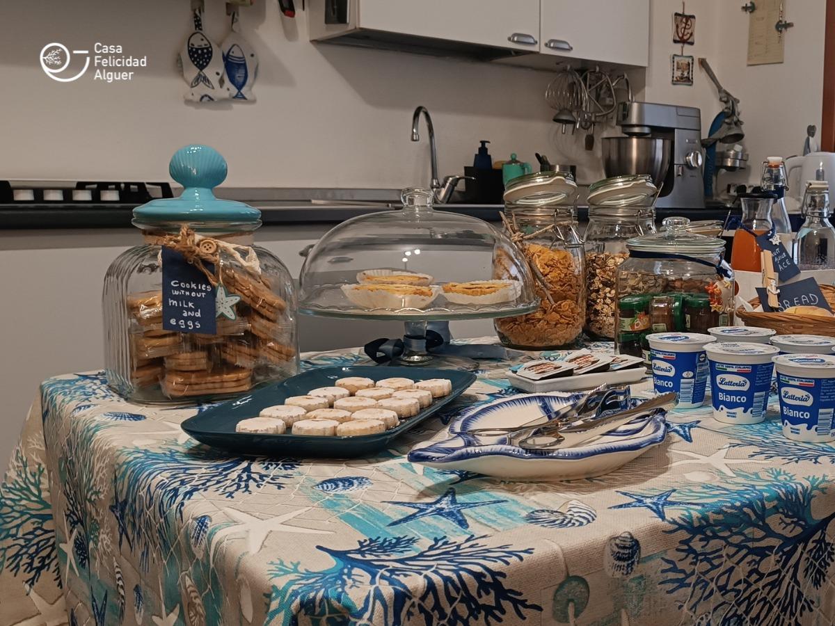 La colazione di CASA FELICIDAD ALGUER