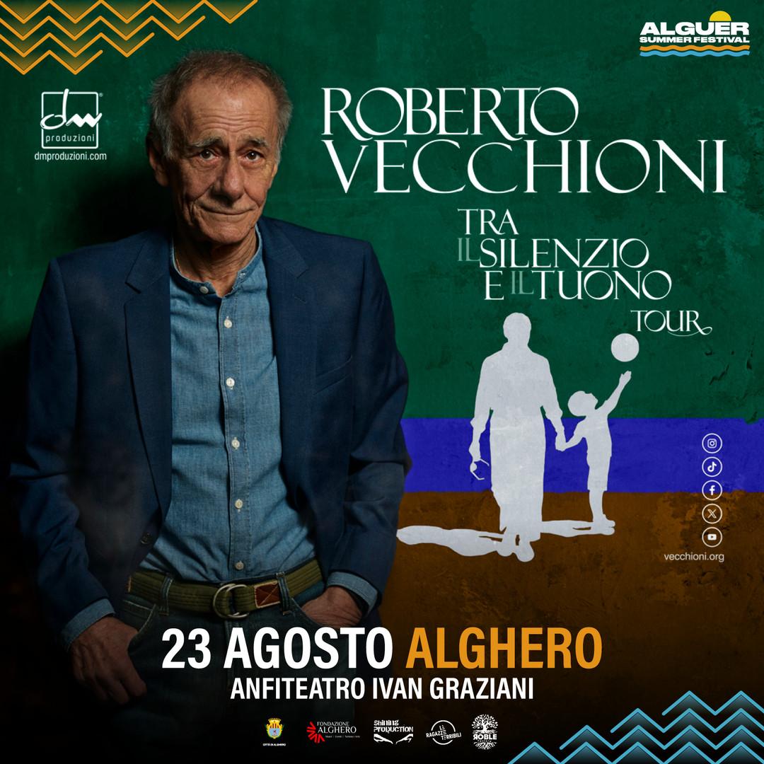 CONCERTI ESTATE 2024 Roberto Vecchioni 22 AGOSTO 2024
