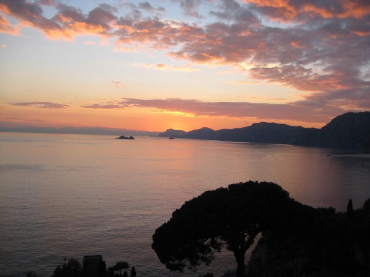 tramonto dal terrazzo di Casa Maria Cristina