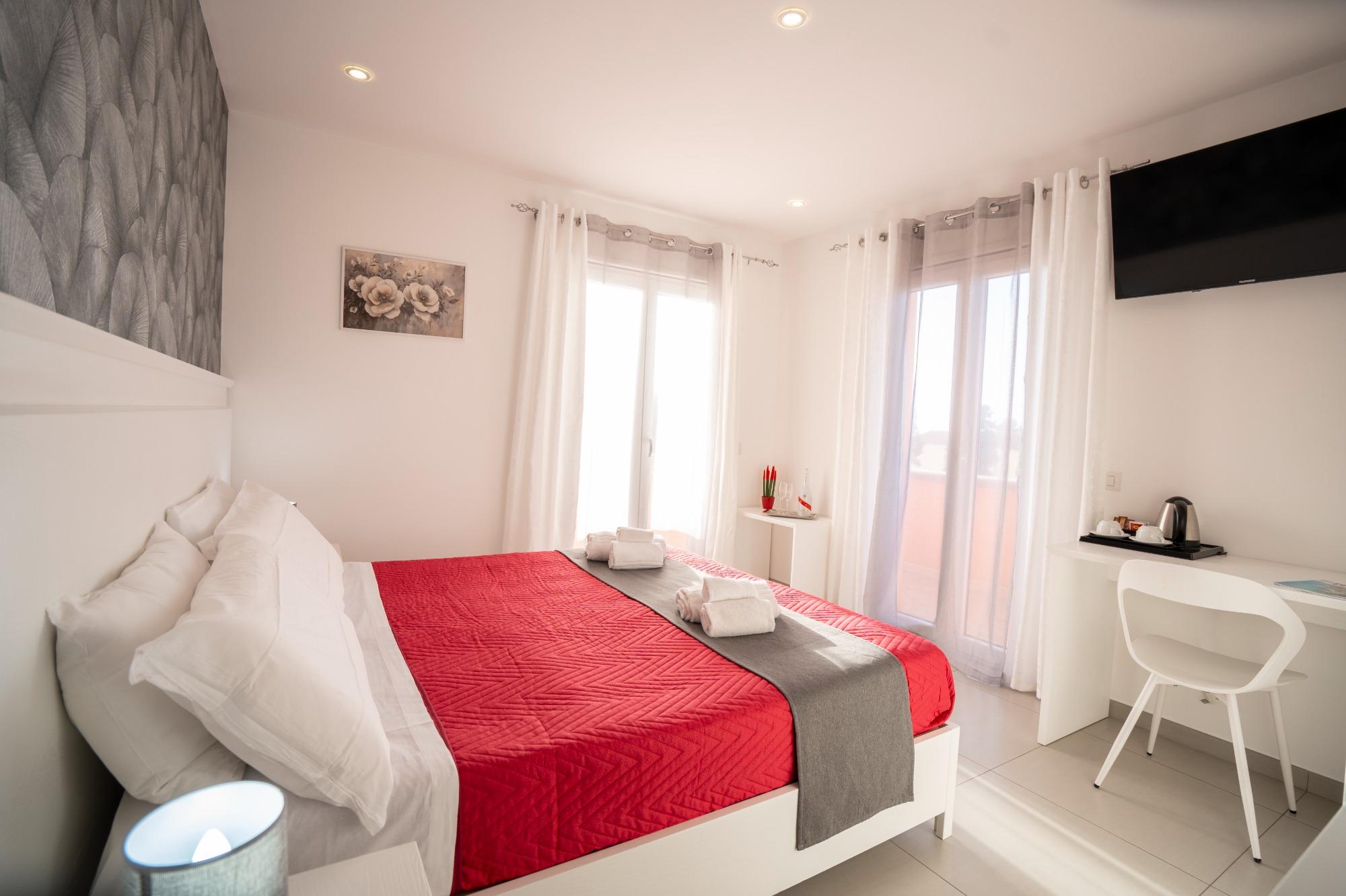 Matrimoniale Deluxe vista mare parziale