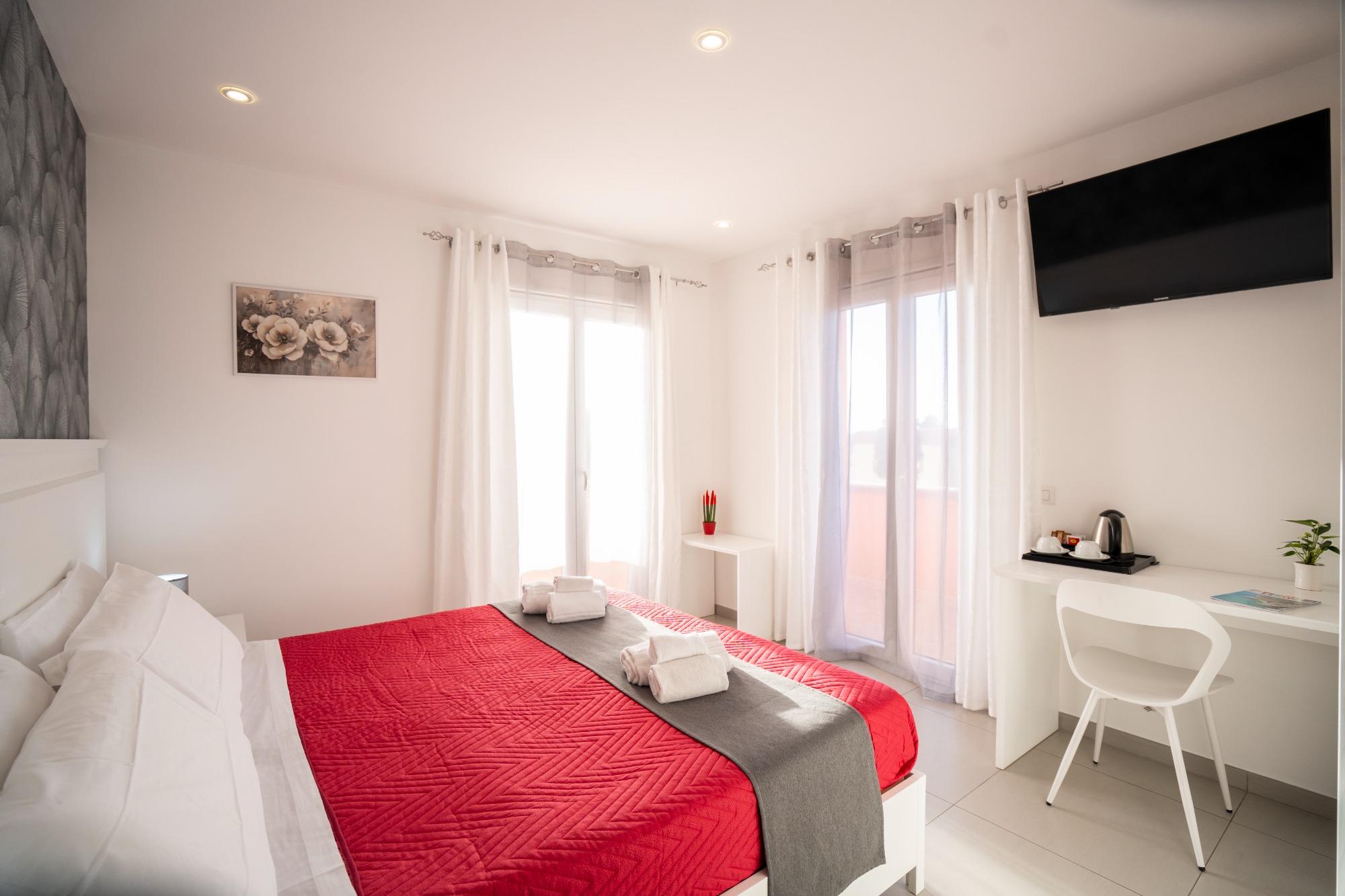 Matrimoniale Deluxe vista mare parziale