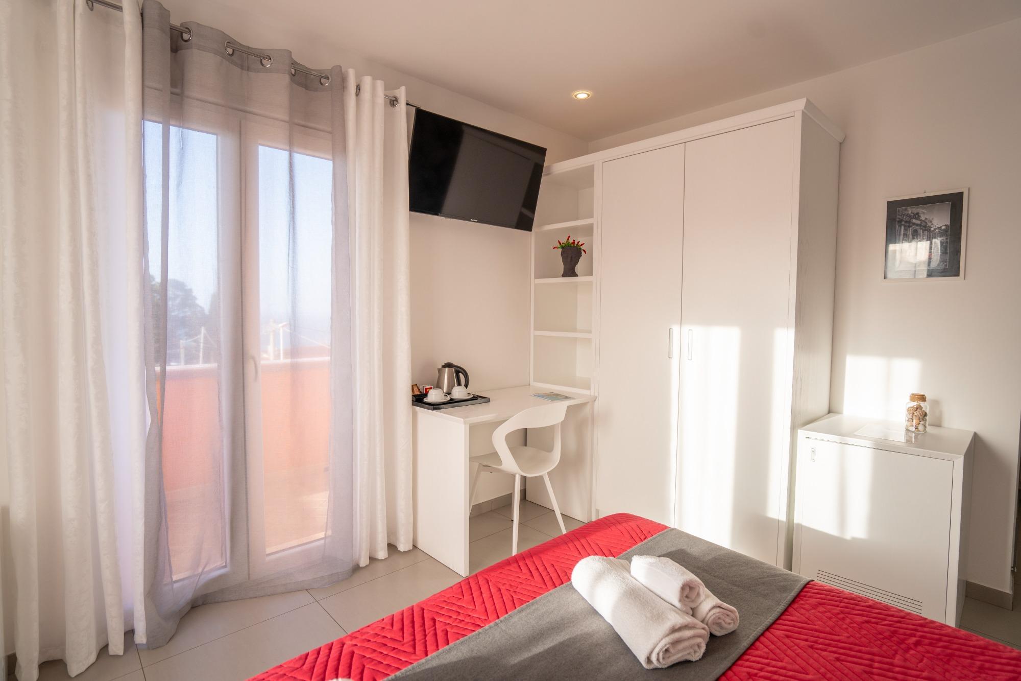 Matrimoniale Deluxe vista mare parziale