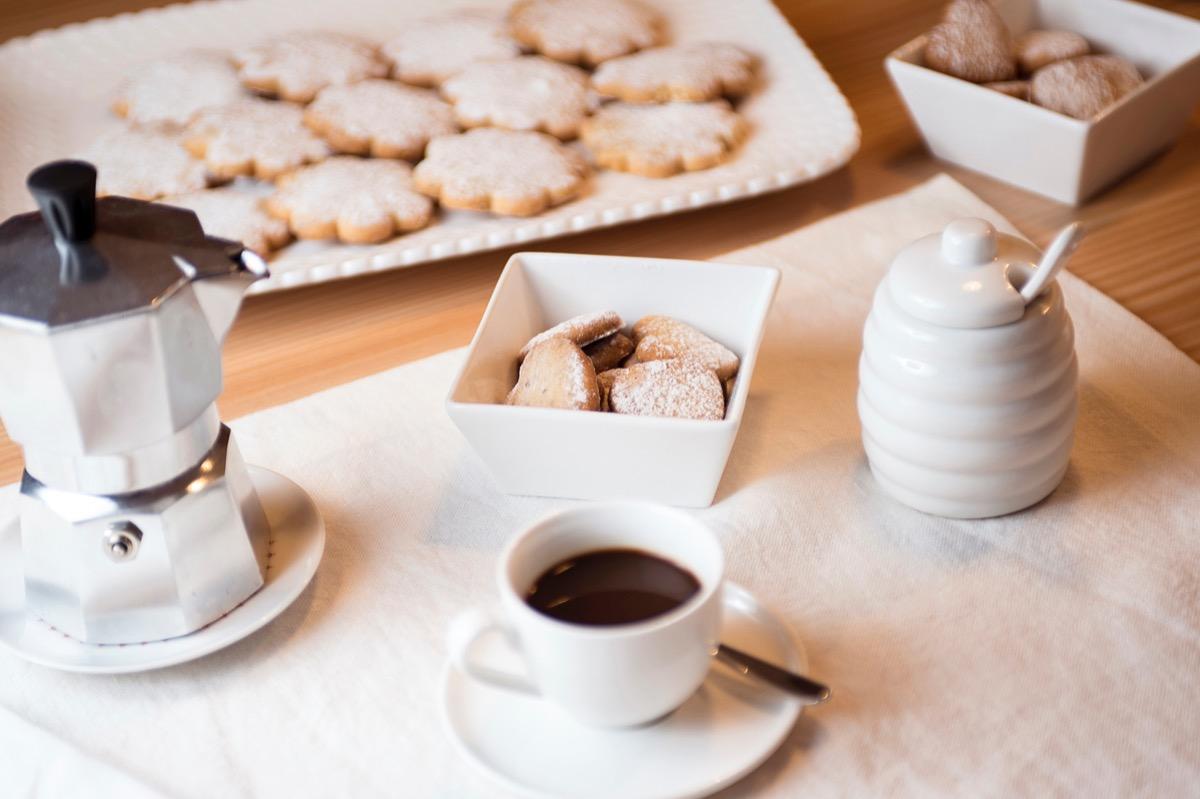 La colazione di B&B PRA DA LARES