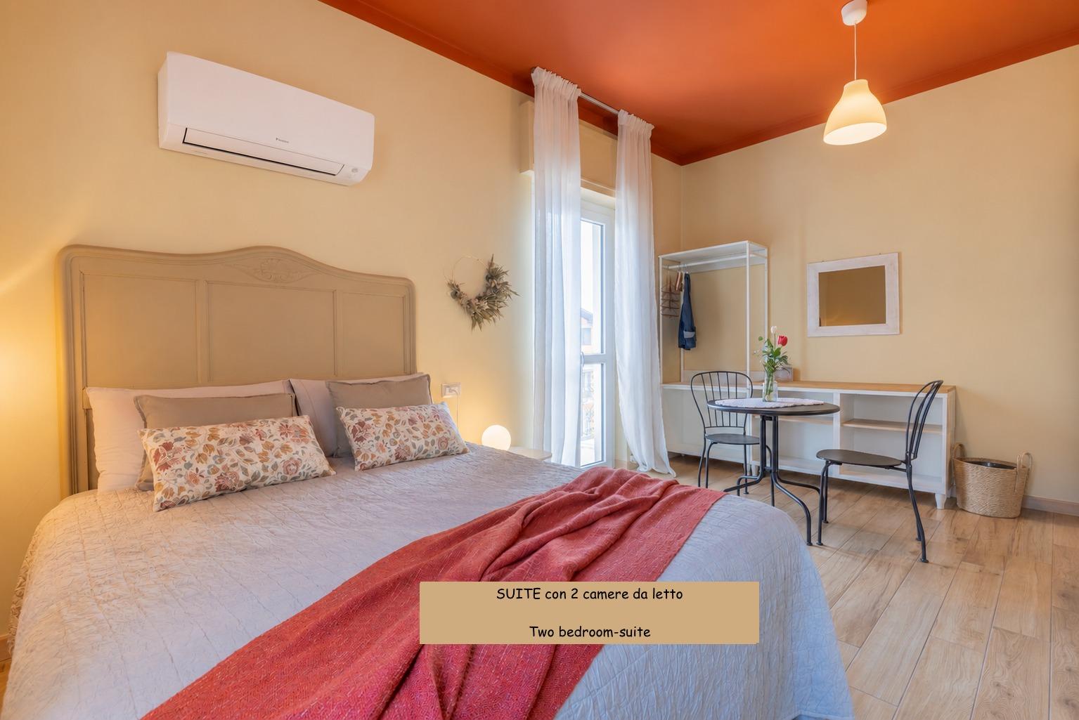 Familiare 2 Camere Comunicanti + Bagno