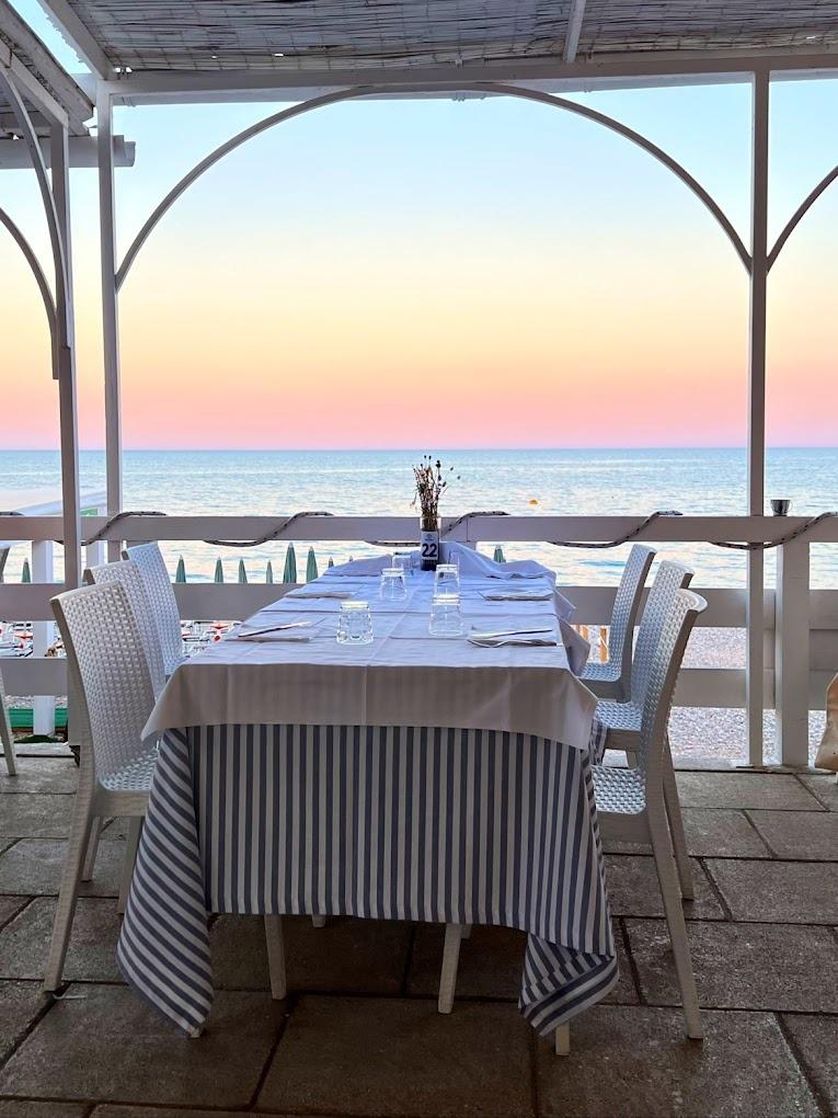Il ristorante di B&B DIRETTAMENTE SUL MARE DA ANTONINO