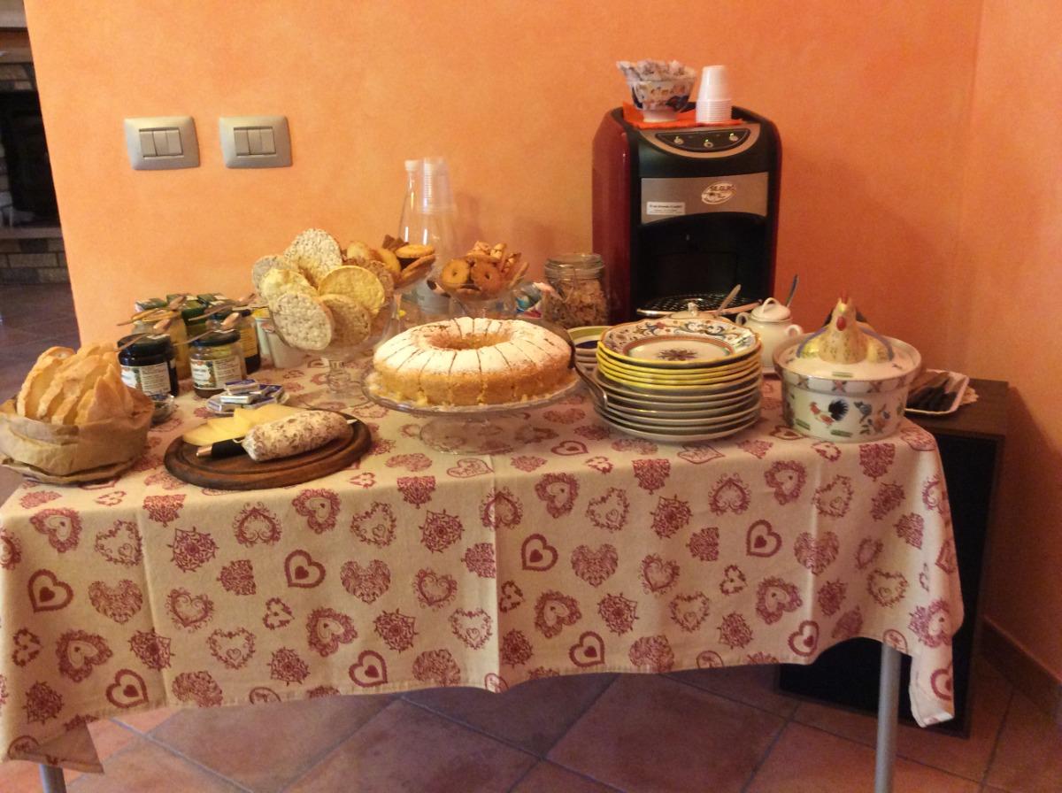 La colazione di LOCANDA CA' NOVELLI