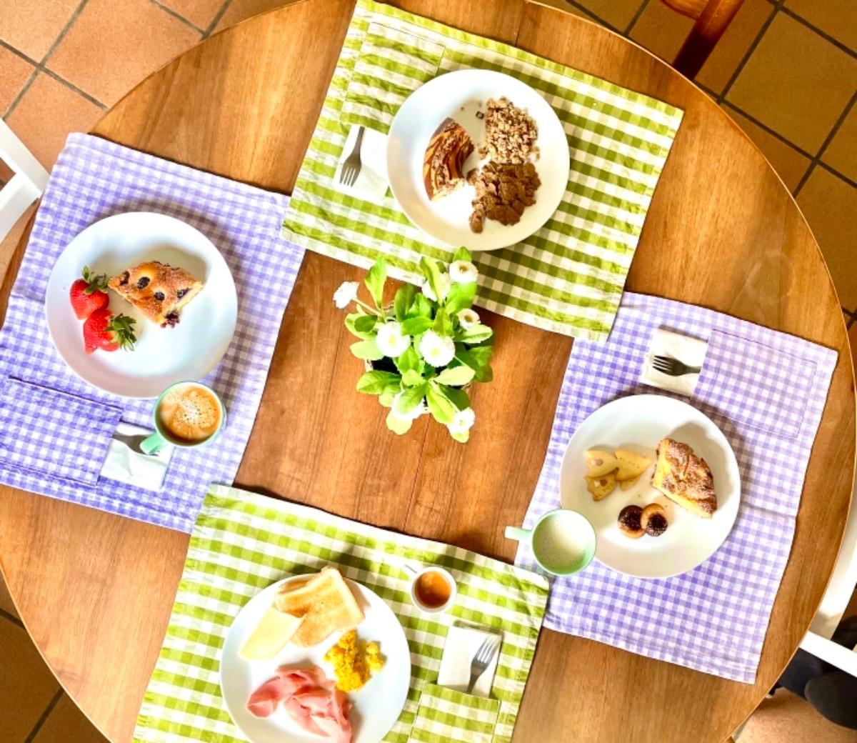 La colazione di PODERE AL FICO B&B
