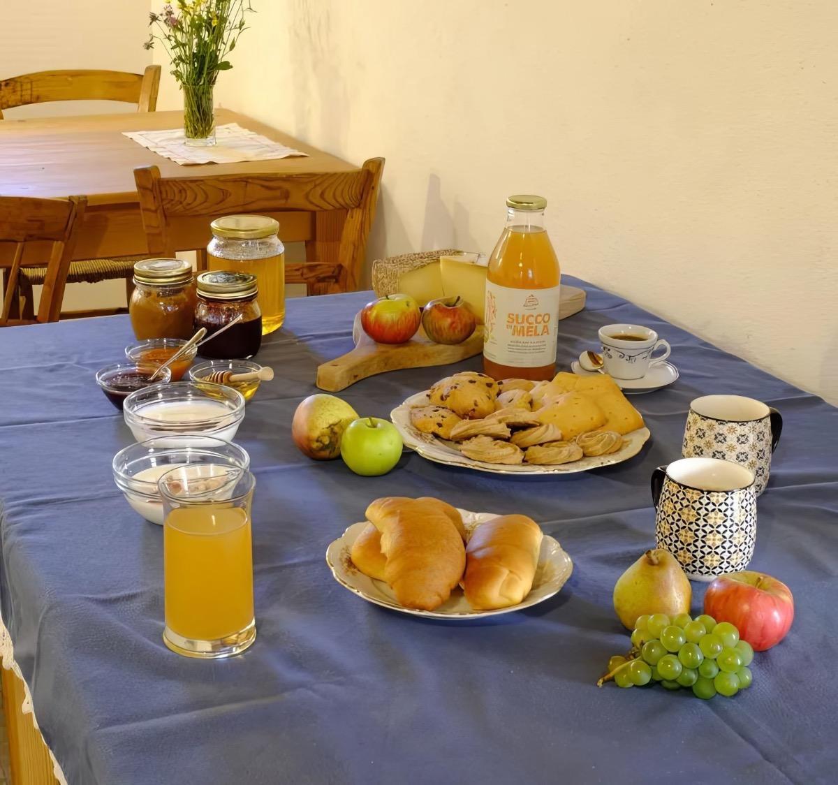 La colazione di AGRITURISMO CASA MARIETTA