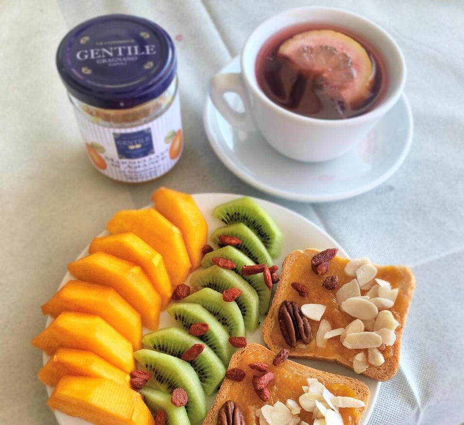 La colazione di HOTEL TERME CASA ROSA