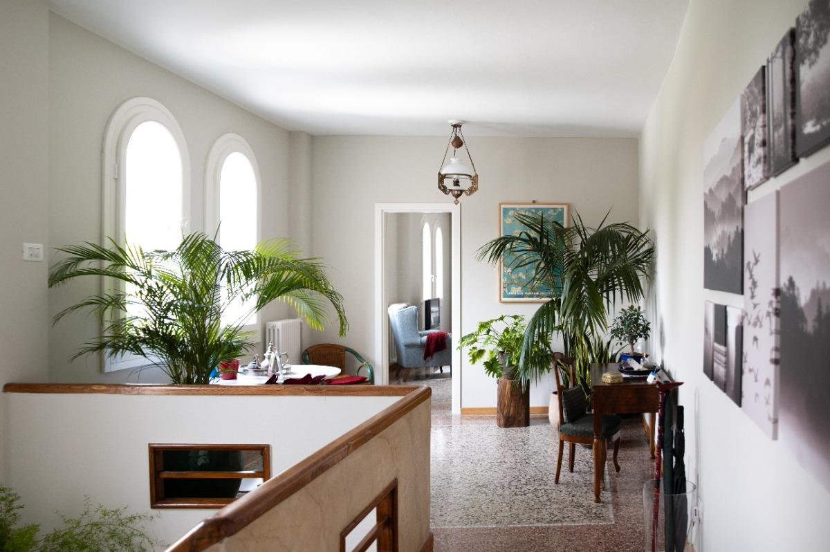 Al primo piano le camere del B&B