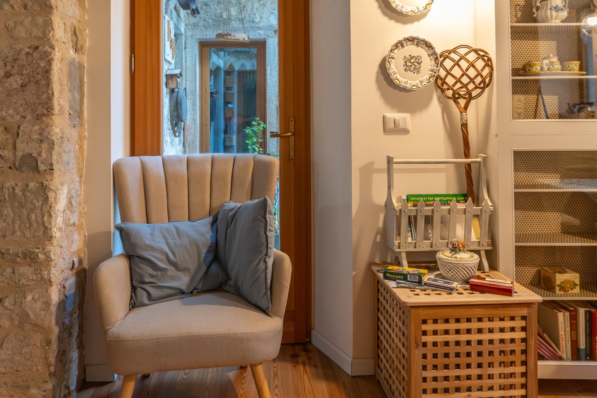 Angolo lettura fronte stube