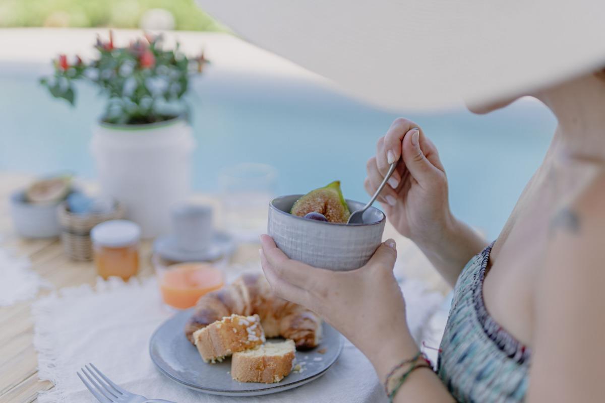 La colazione di DIMORA MANFREDO ECO B&B LUXURY