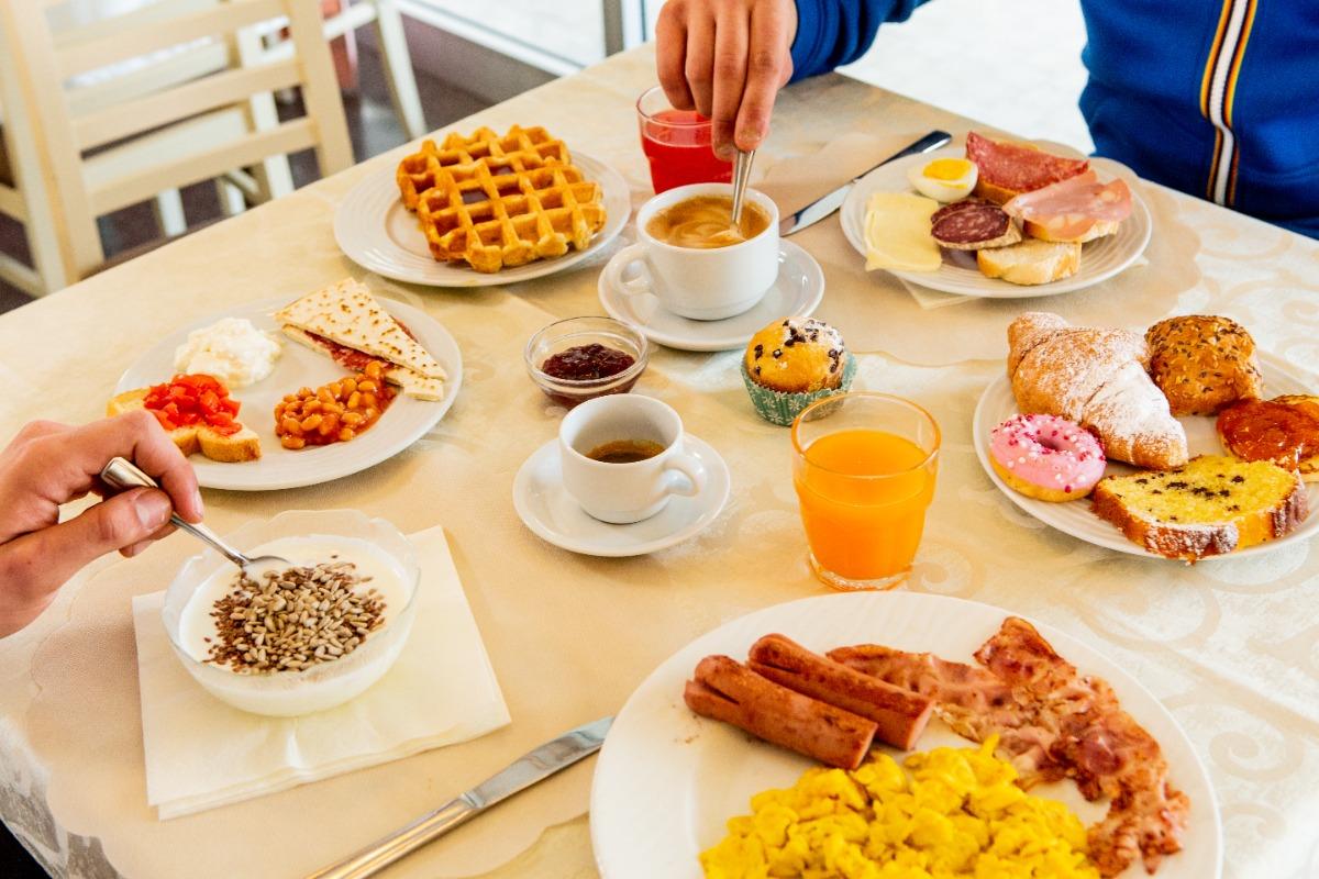 La colazione di HOTEL RAFFAELLO