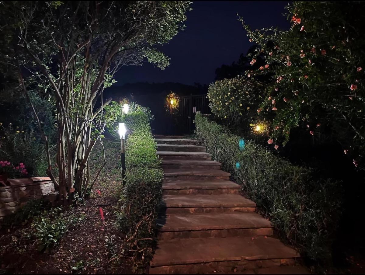 Scala giardino - vista notturna