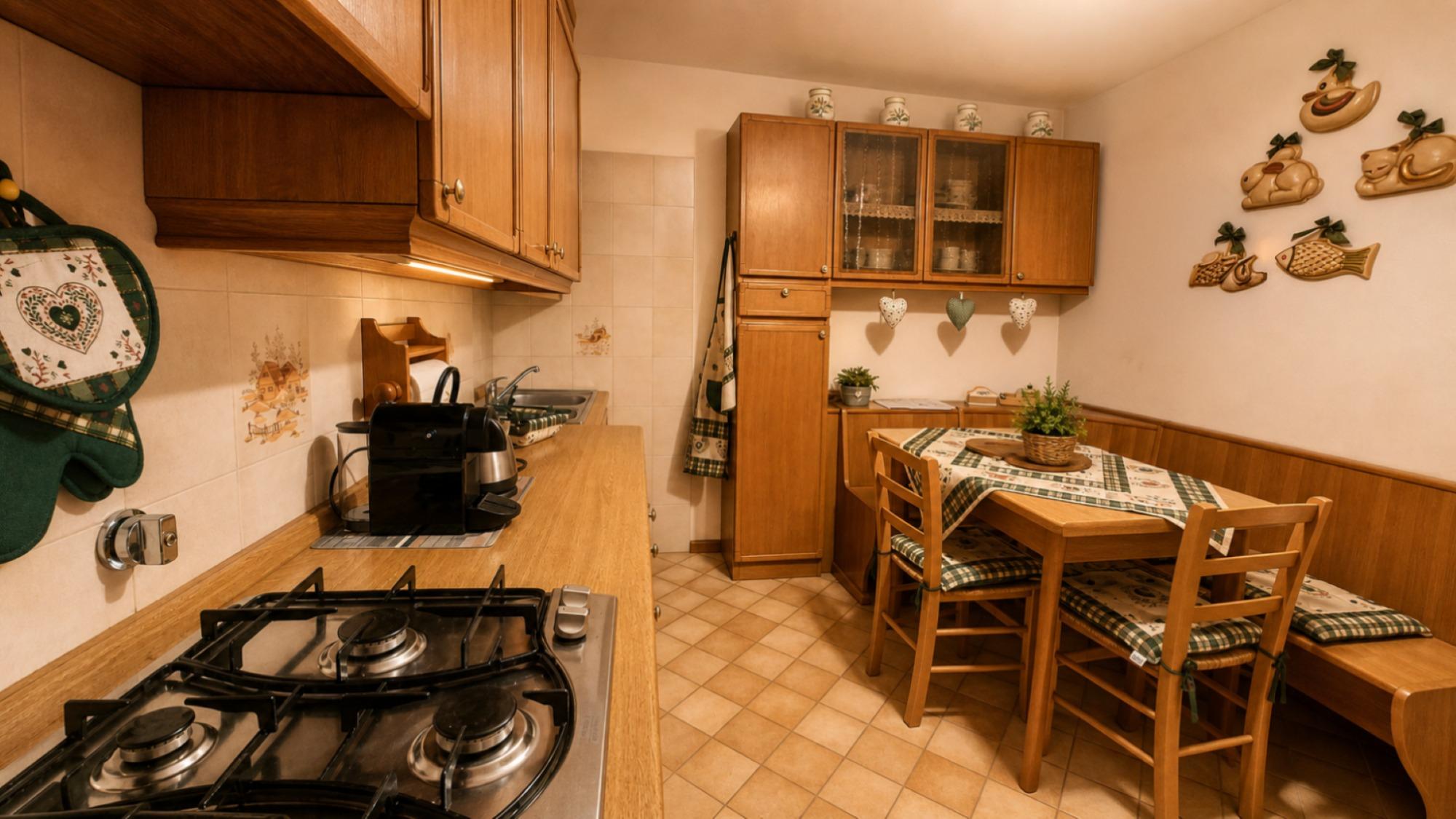 LE RONDINI la cucina perfettamente attrezzata