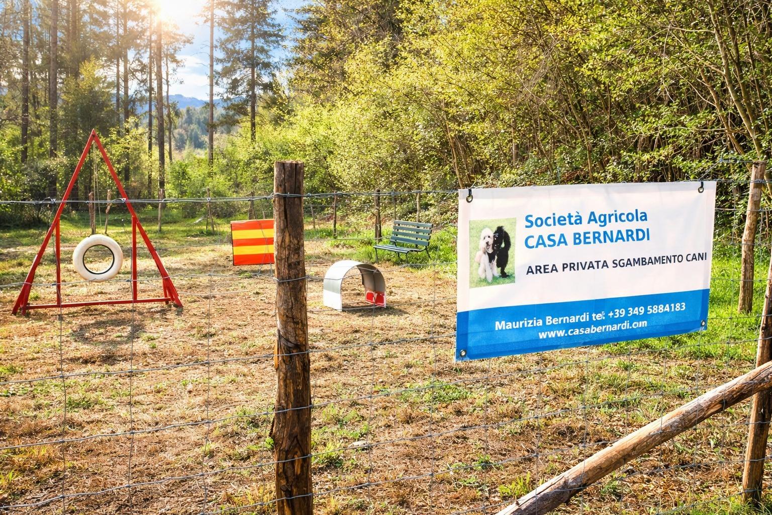 AREA CANI PRIVATA di 500 mq