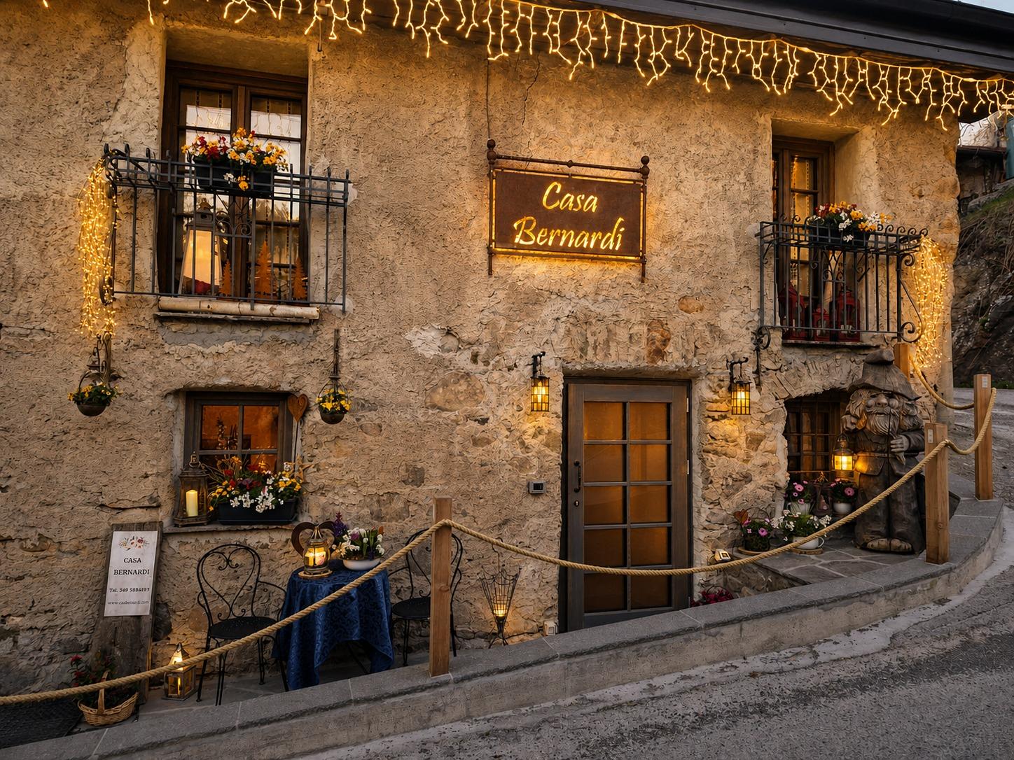 LE SCUDERIE di Casa Bernardi la faccciata