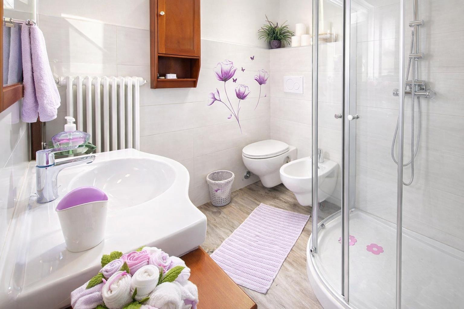 L'Antica Canonica  Bagno completo, con doccia e lavatrice