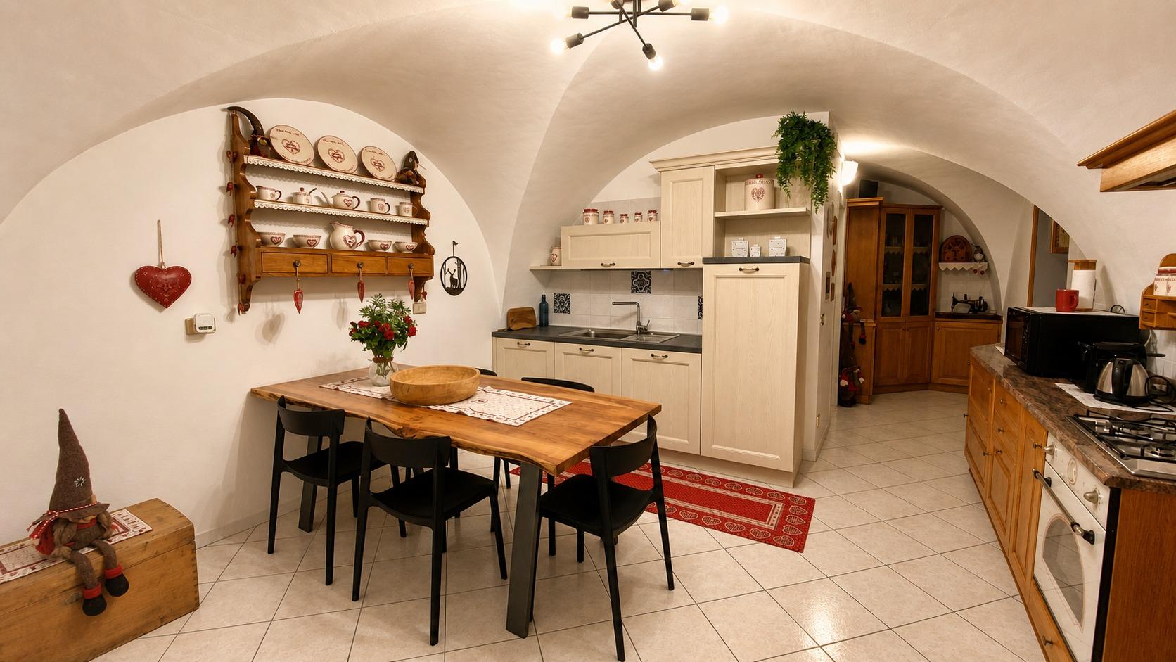 La Fontana la cucina abitabile e spaziosa