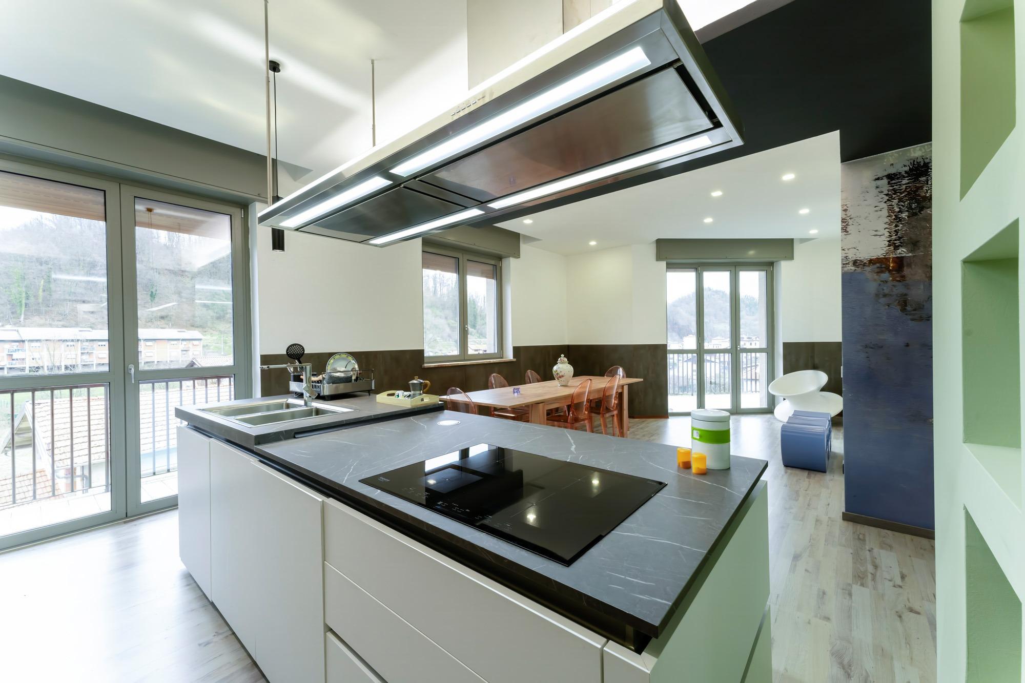 Cucina e living camere 4-5-6