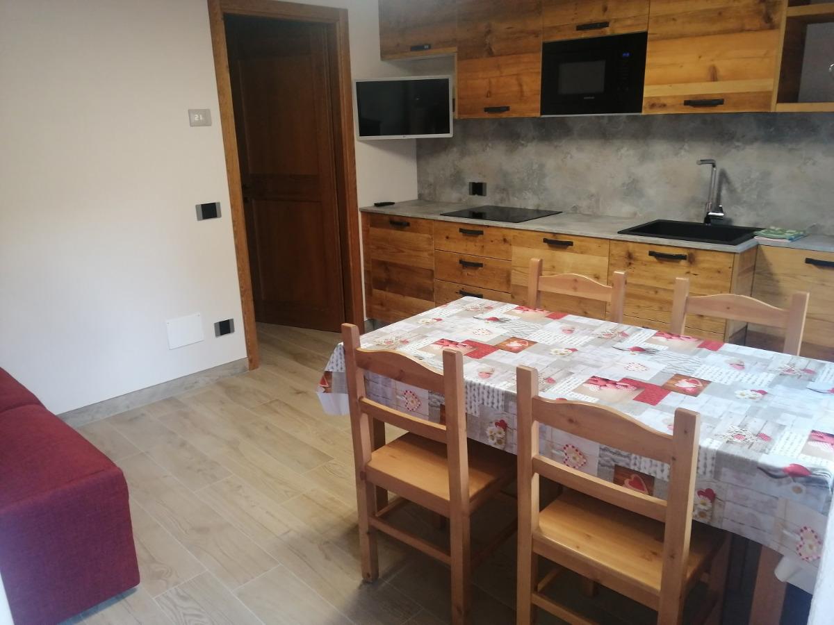 "Nido del gipeto" soggiorno