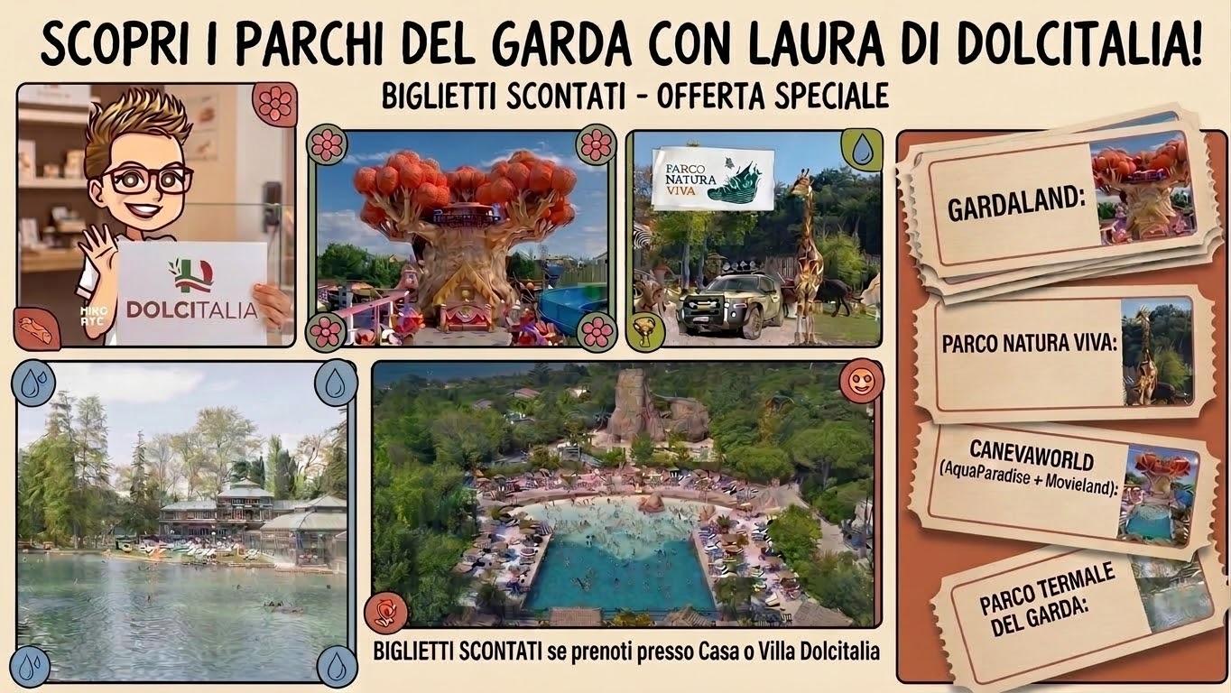 Biglietti scontati per Gardaland e non solo