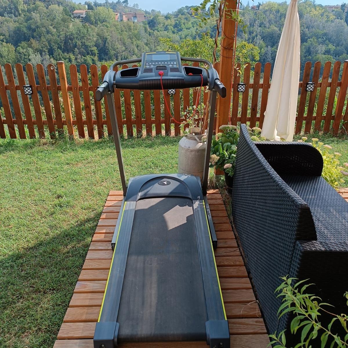 tapisroulant a disposizione dei clienti in giardino