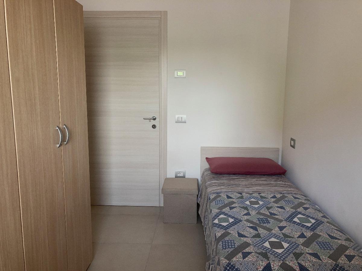 letto in stanza singola