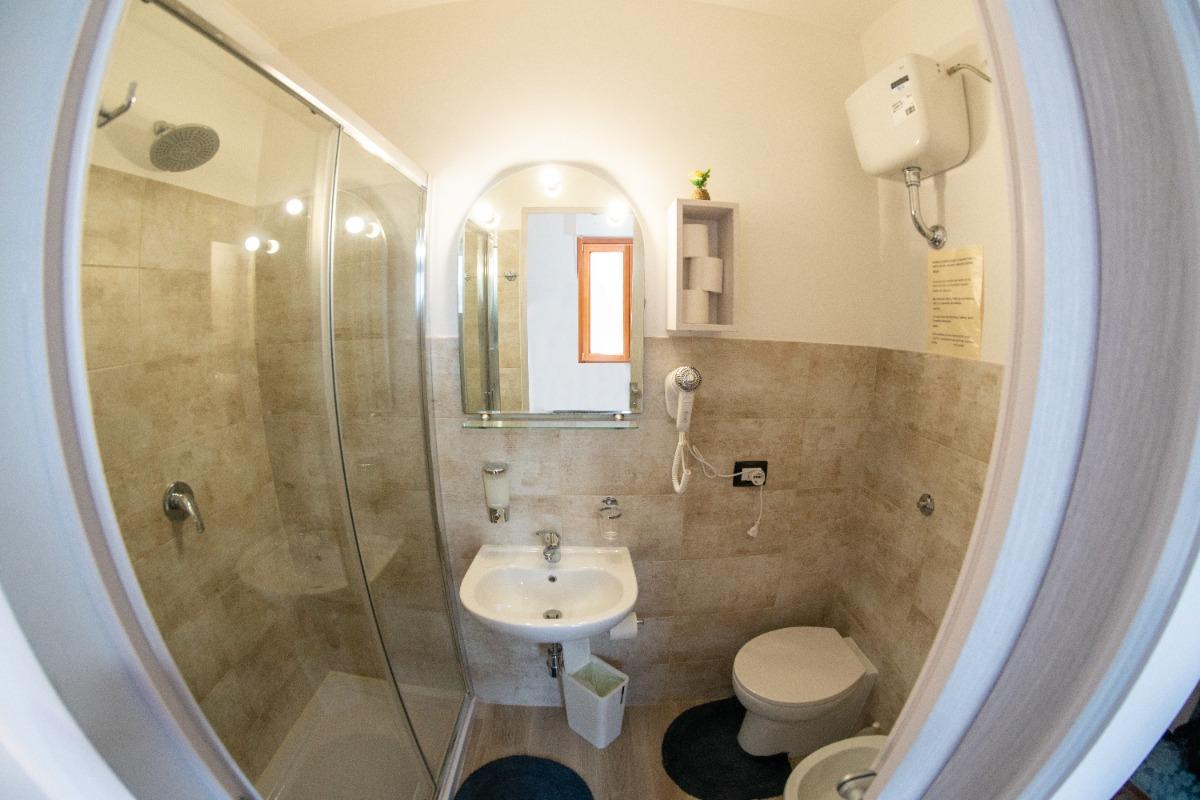 bagno in camera singola