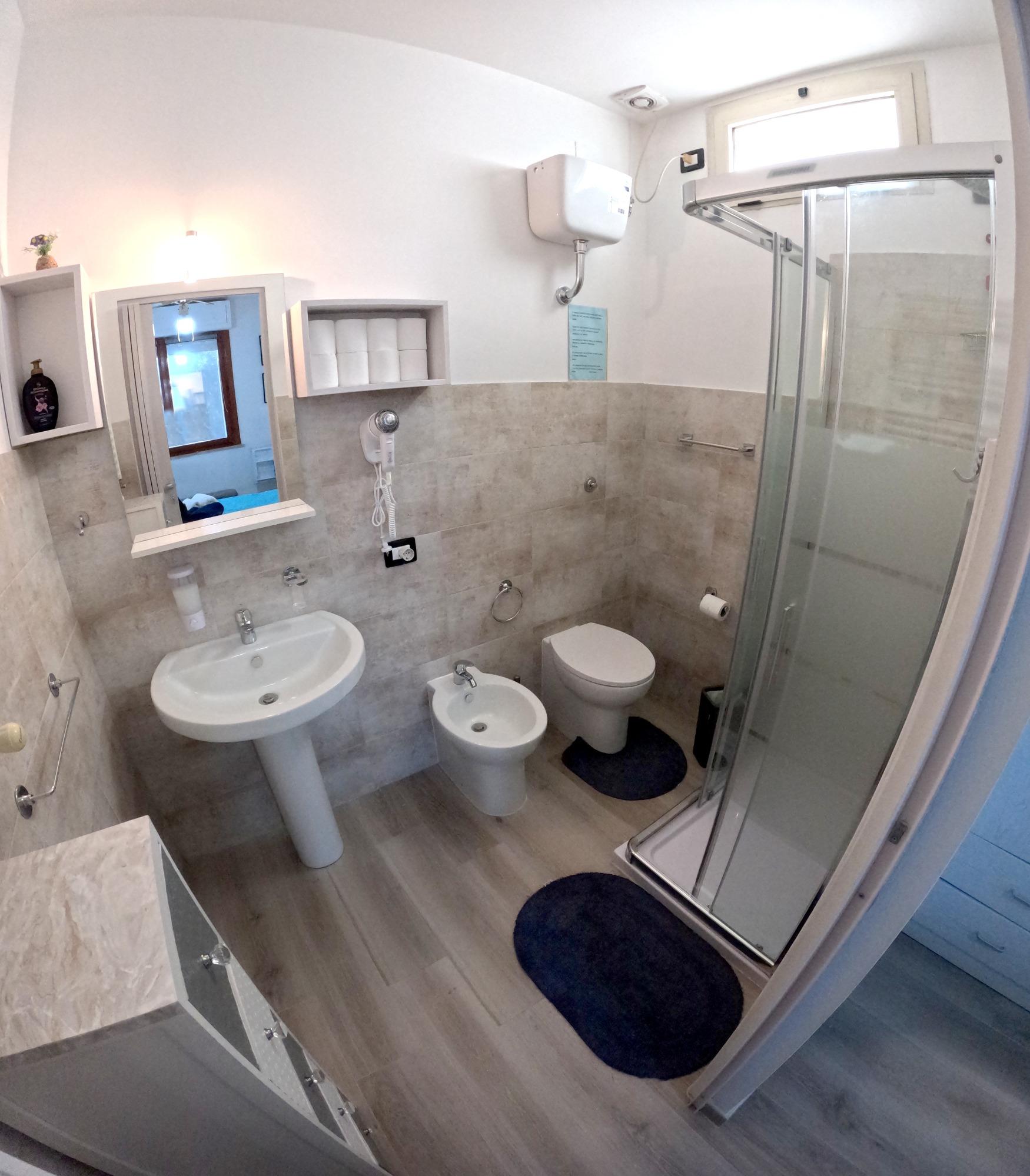 bagno in camera singola